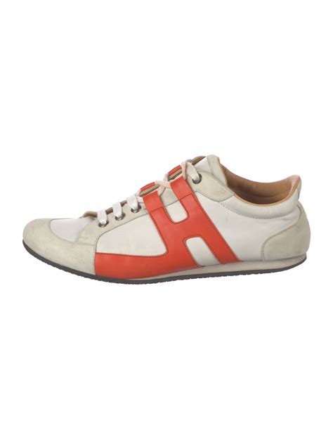 hermes leather sneakers